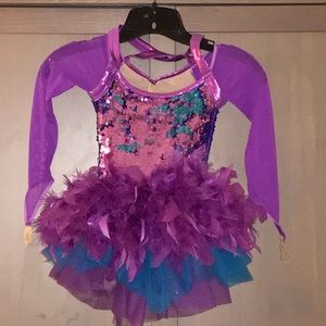 Parrot costume size small child (fits size 5-6).